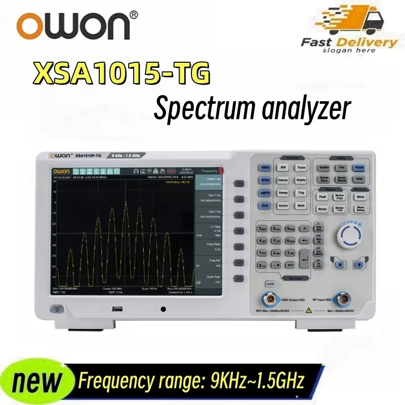 Spectrum Analyzer Tracking Generator 1.5Ghz - OWON XSA1015P - Analizzatore di spettro