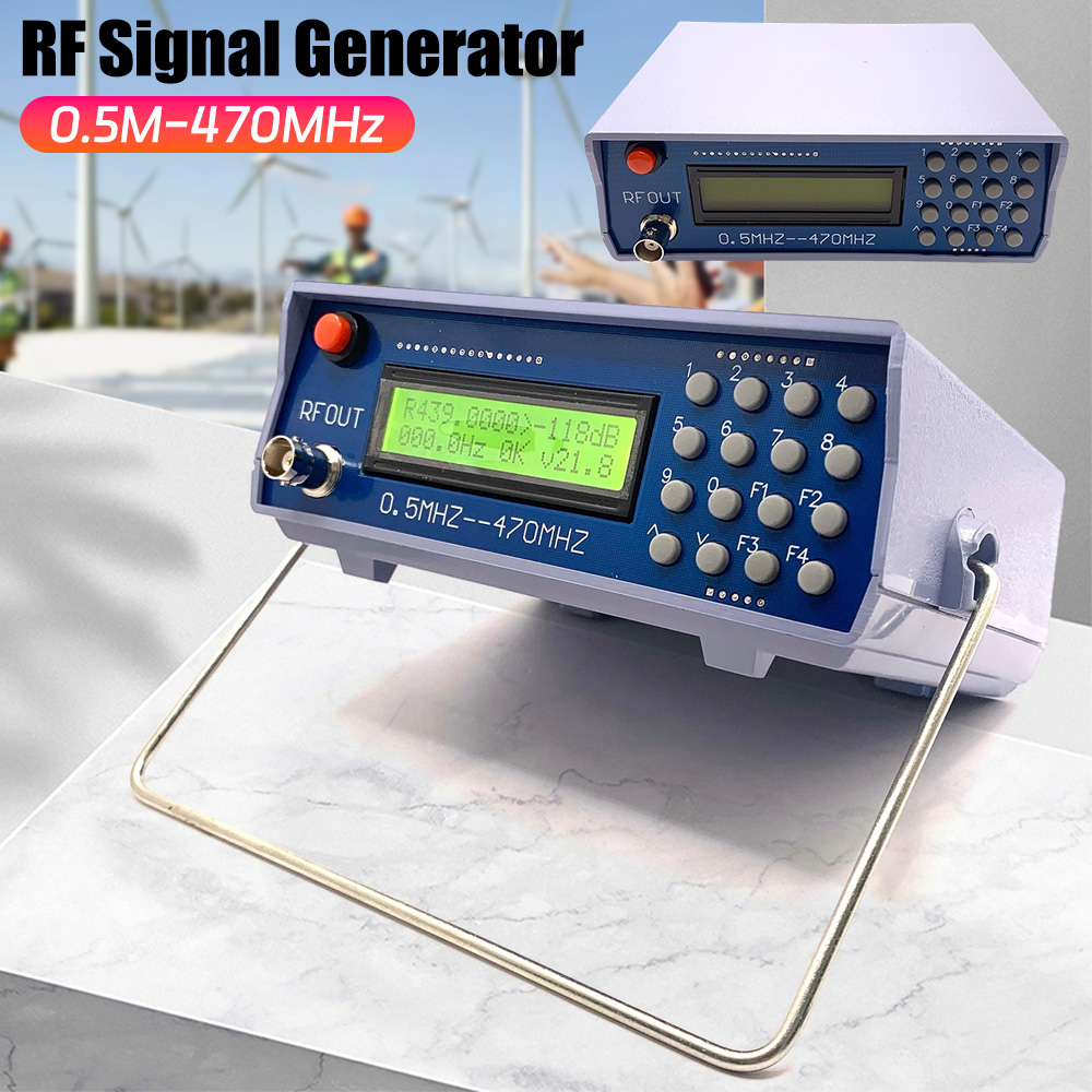 Rf Signal Generator 0.5Mhz To 470Mhz - Generatore di segnali RF 0.5MHZ‑470MHZ, sorgente