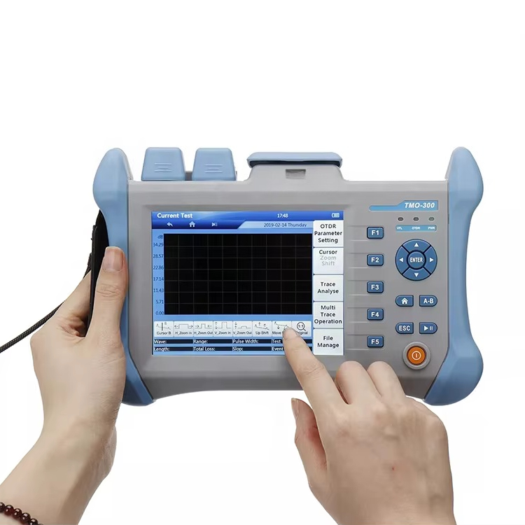 Optical Time Domain Reflectometer Otdr 1310 1550Nm - OTDR Portatile 120KM 1310/1550nm con VFL