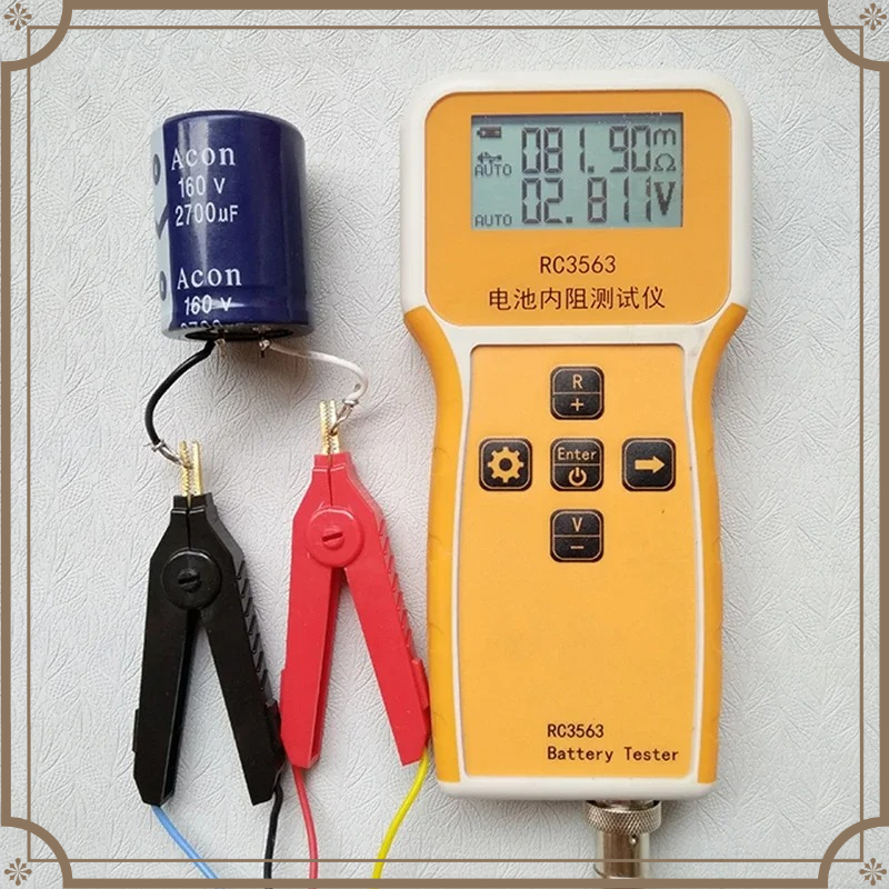 Battery Internal Resistance Tester Four Wire - Tester di Resistenza Interna della Batteria