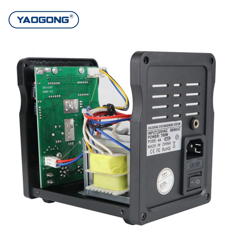 YAOGONG 8786D Stazione di rila - Smd Rework Station Hot Air Soldering 2 In 1 recensione e prezzo
