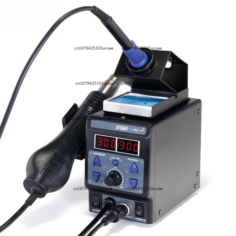 Stazione di rilavorazione 2 in - Smd Rework Station Hot Air Soldering 2 In 1 recensione e prezzo