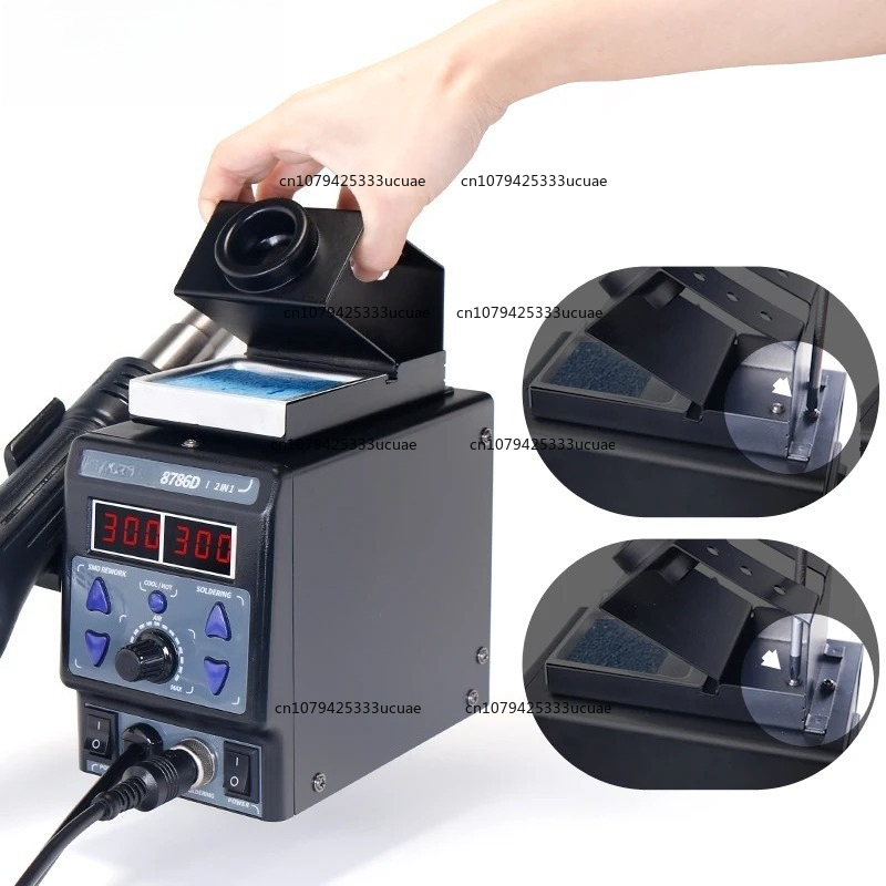 Stazione di rilavorazione 2 in - Smd Rework Station Hot Air Soldering 2 In 1 recensione e prezzo