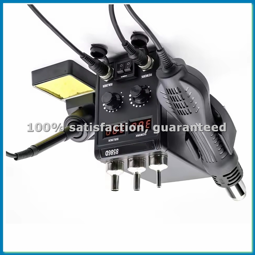 Stazione di Saldatura 8586D 2i - Smd Rework Station Hot Air Soldering 2 In 1 recensione e prezzo