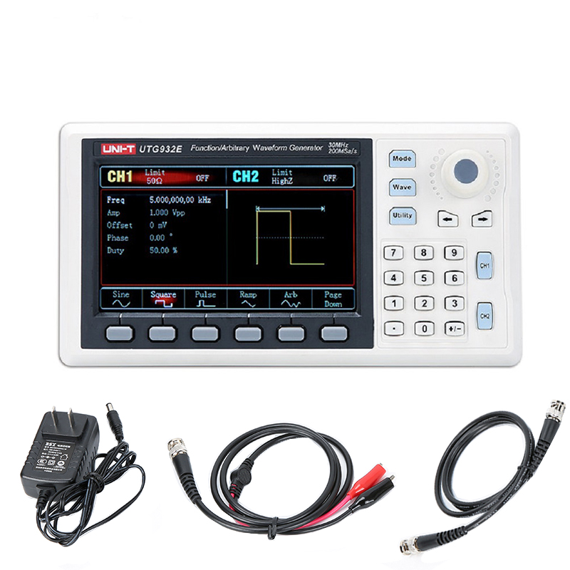Funzione UTG962E Generatore di - Dual Channel Arbitrary Waveform Function Generator 60Mhz recensione e prezzo