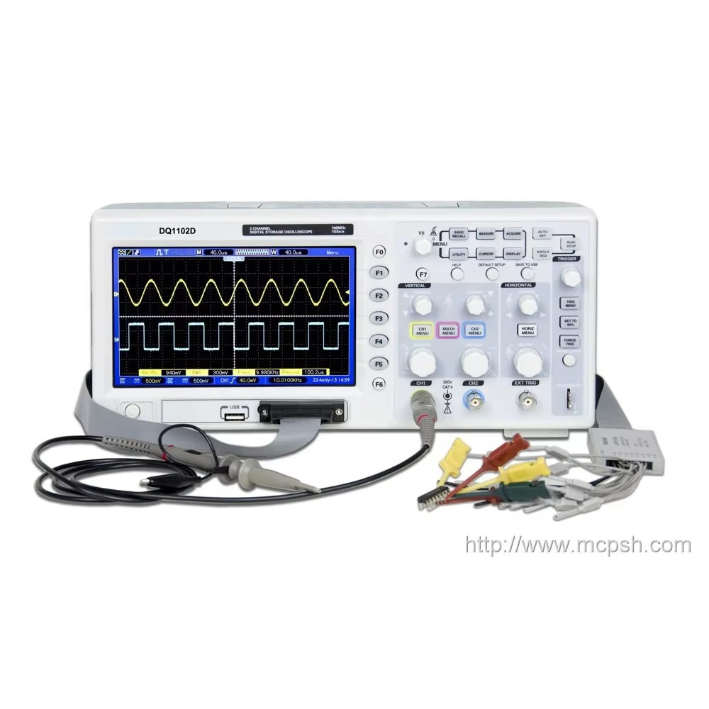 Oscilloscopio Digitale DQ9104  - Digital Storage Oscilloscope 4 Channel 100Mhz recensione e prezzo