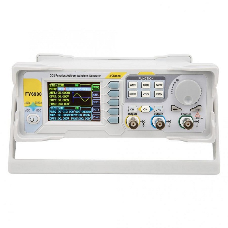 Generatore di Segnali Digitali - Dual Channel Arbitrary Waveform Function Generator 60Mhz recensione e prezzo