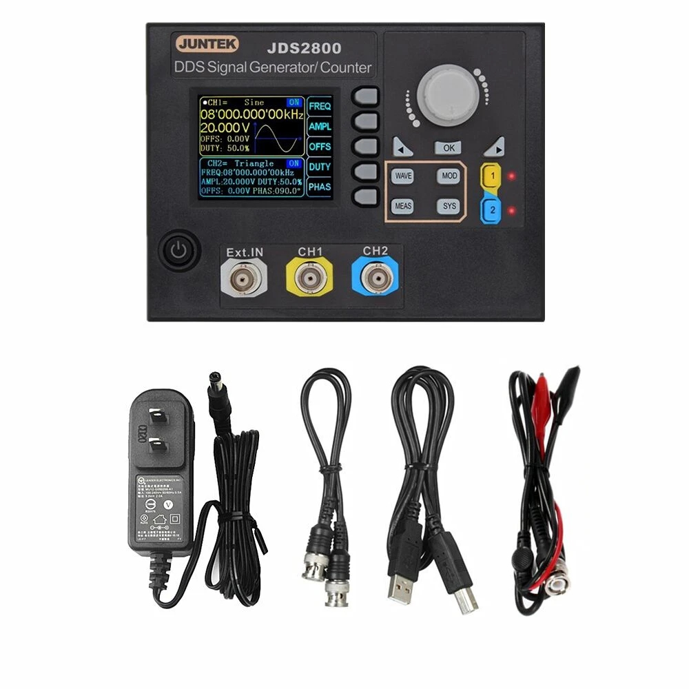 JDS2800-15M Generatore di segn - Dual Channel Arbitrary Waveform Function Generator 60Mhz recensione e prezzo