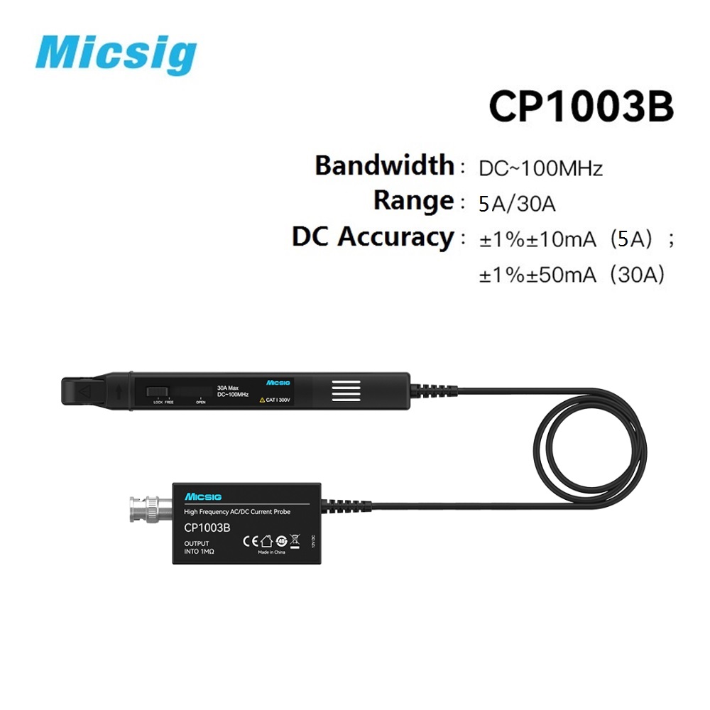 Micsig Sonde di corrente CA/CC - Current Probe Ac Dc 50Mhz Oscilloscope recensione e prezzo
