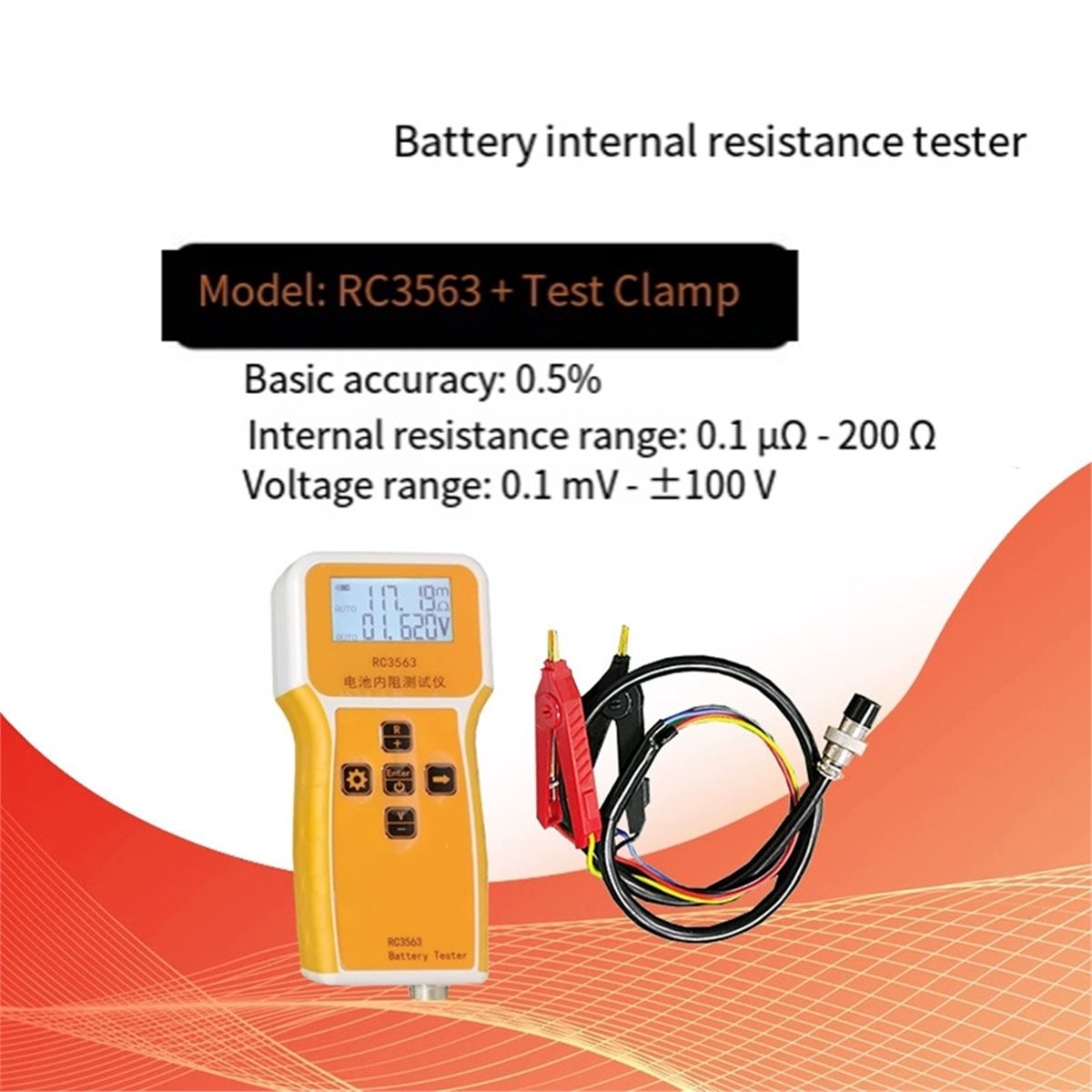 Rilevatore di Alta Resistenza  - Battery Internal Resistance Tester Four Wire recensione e prezzo